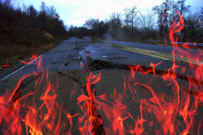 centralia a cidade fantasma que estc3a1 com o solo em chamas desde 1962 Conheça a história do incêndio que já dura mais de 50 anos centralia a cidade fantasma que estc3a1 com o solo em chamas desde 1962
